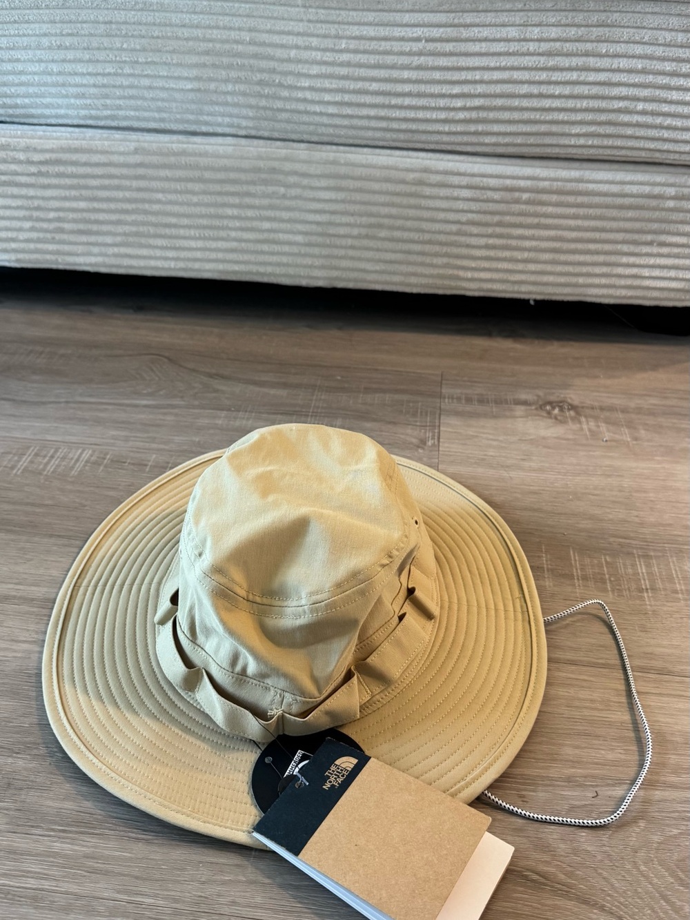 NWT The North Face Class V Brimmer Khaki Stone Hiking Hat